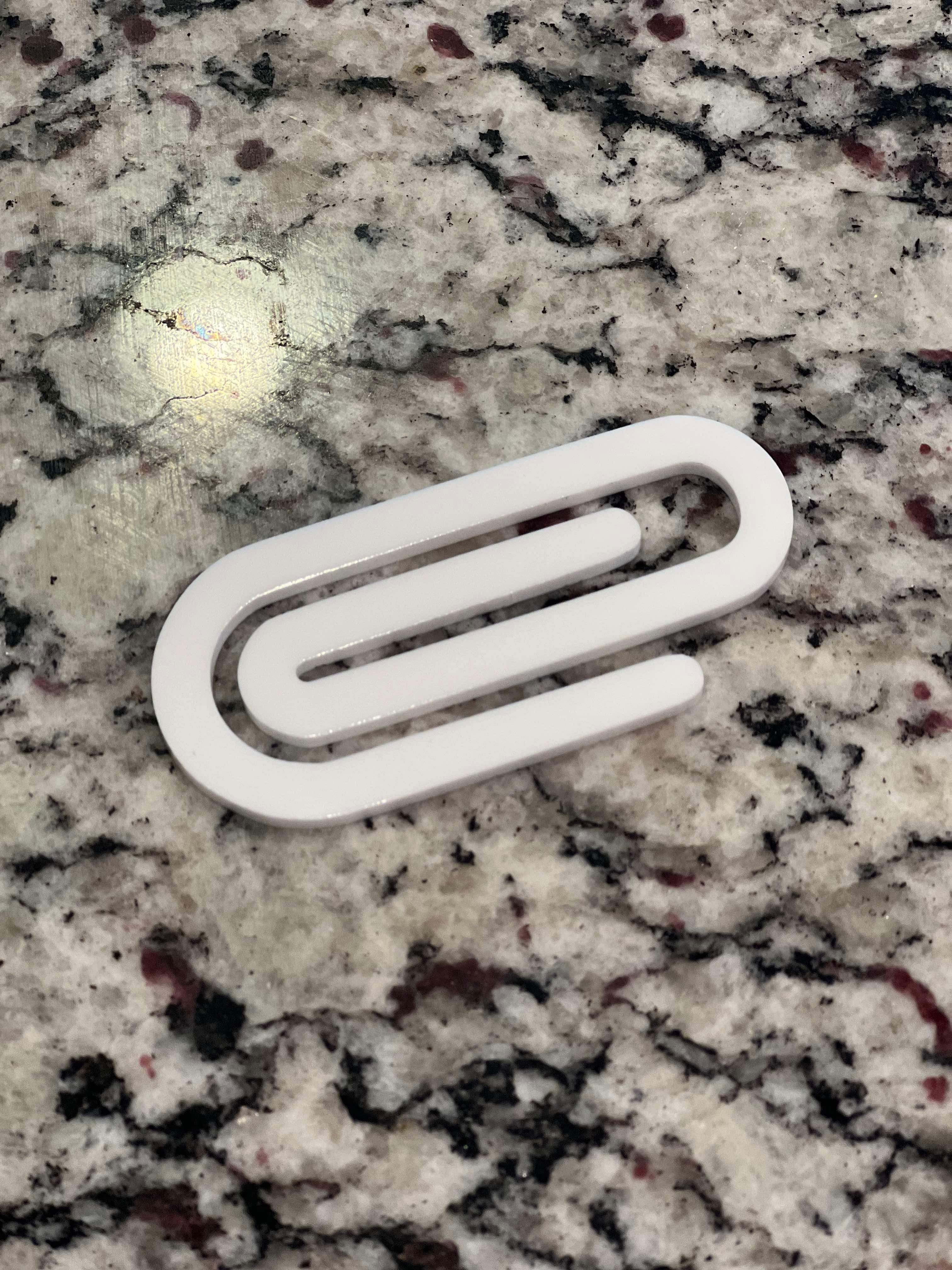 Jumbo Sublimation Paper Clips